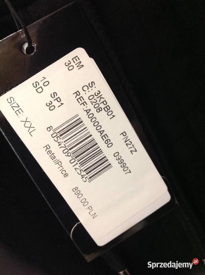 Spodnie Dresowe Męskie ARMANI LXL NOWE