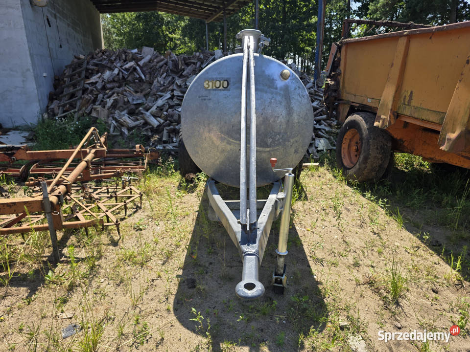 Wóz asenizacyjny Gassner 3100 L otwierana beczka nieuszkodzony warmińsko-mazurskie Korpele