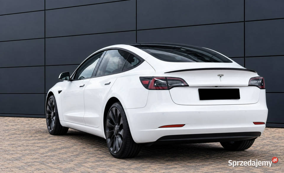 Tesla Model 3 Faktura VAT 23 Performance Dual Tarnowskie Góry