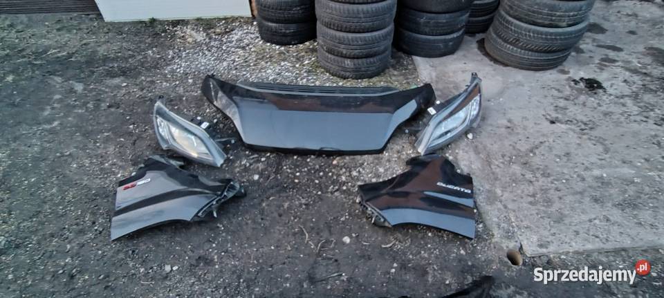 Kompletny przód do Jumper boxer Ducato czarny Toruń sprzedam