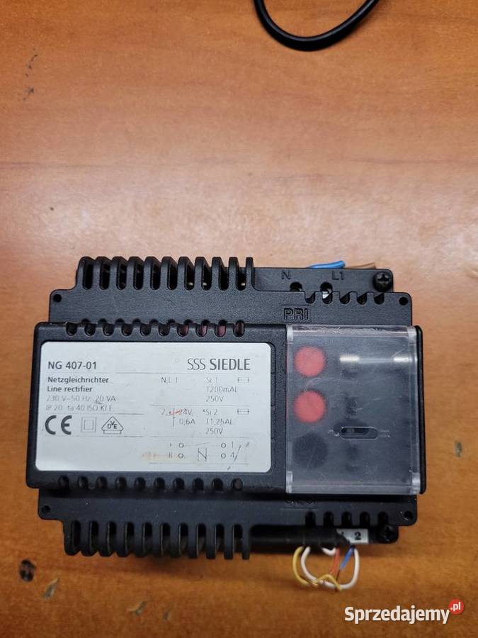 NG 40701 Siedle używał zasilacza 24 V DC o Domofony i wideofony Nowy Sącz