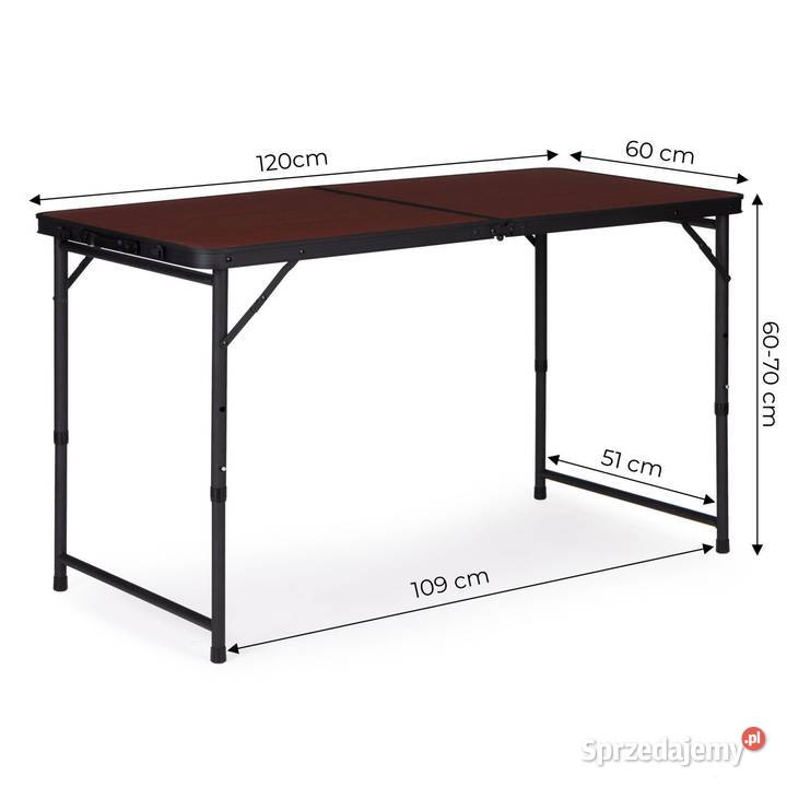 Stolik turystyczny stół składany ogrodowy metal wielkopolskie Poznań