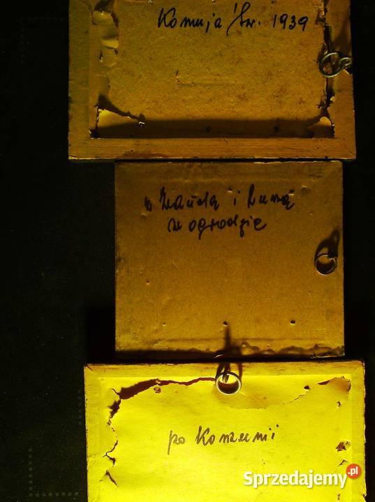 Zbiór 6 fotografii 1939 d0 1950 małopolskie Kraków