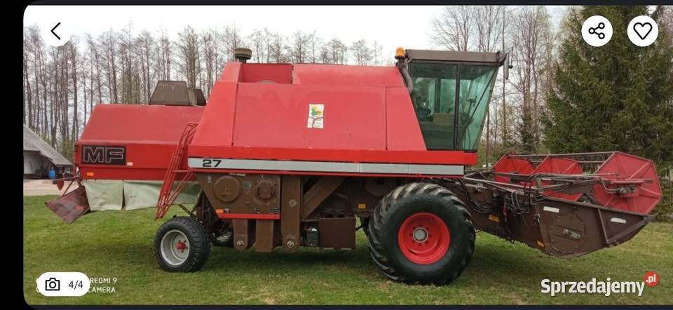 Kombajn zbożowy Massey Ferguson 27 Sieczkarnia-rozdrabniacz Tomice