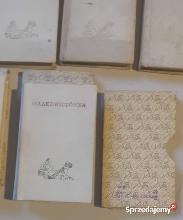 Zestaw 9 książek miniaturek z serii Poeci Polscy