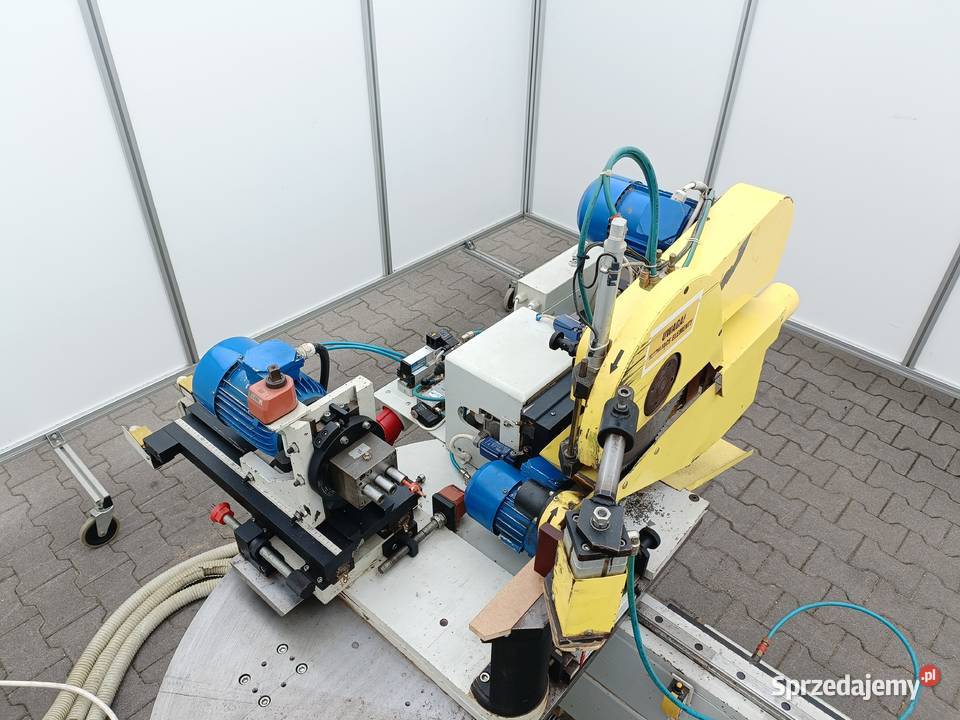 Piła dwugłowicowa z wierceniem cięcie pod kątem Gizałki