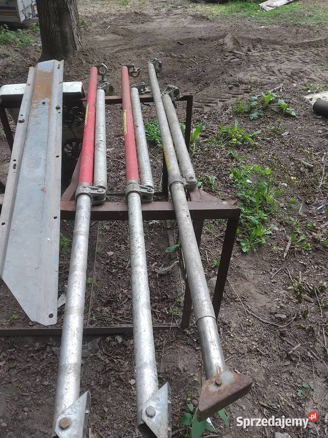 Podpora wyposażona rusztowania aluminiowego