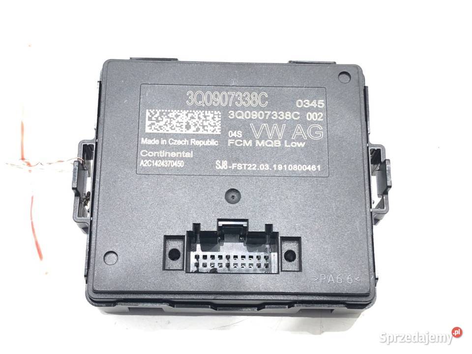 MODUŁ ŚWIATEŁ VW TROC 3Q0907338C STEROWNIK podkarpackie