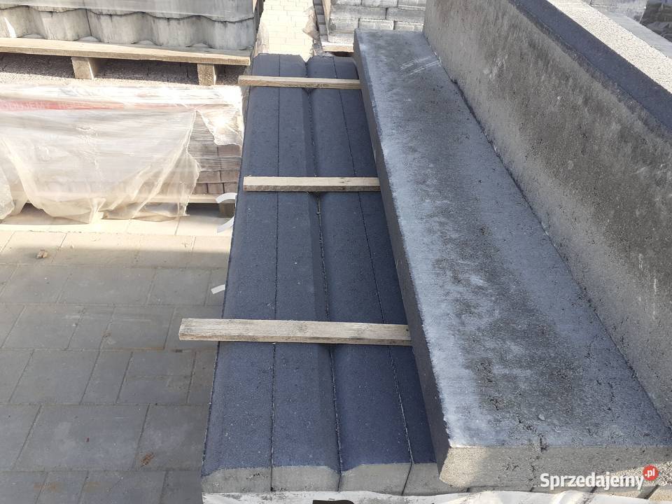 Obrzeże Betonowe 6 Grafit Krawężnik Okazja mazowieckie Wielogóra sprzedam