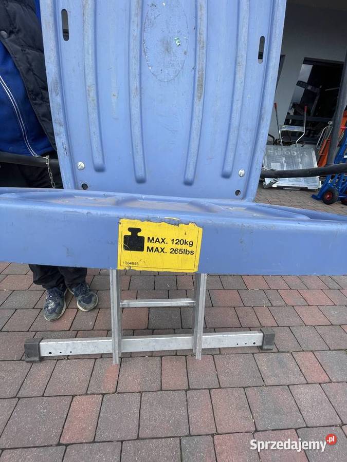 GEDA LIFT AKKULEITER akumulatorowa winda wielkopolskie Ślesin