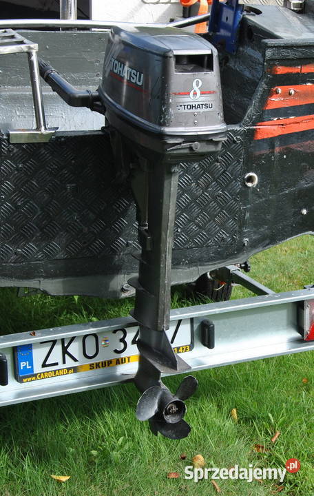 Łódź kabinowa wędkarska Kłos