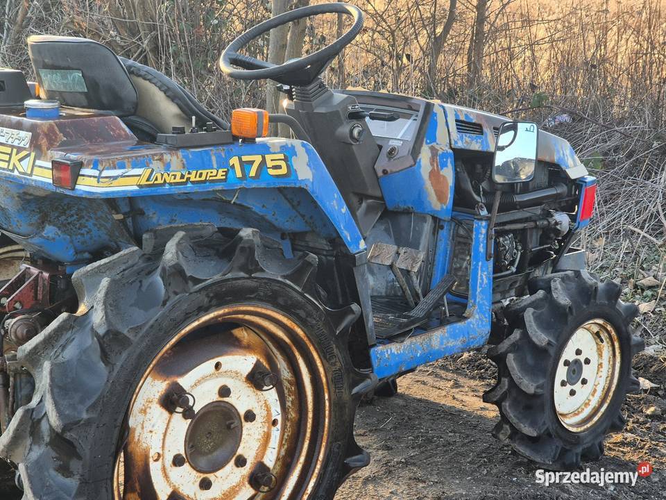 Traktorek traktor ISEKI TU175F 17 44 Napęd 4x4 Małuszyn