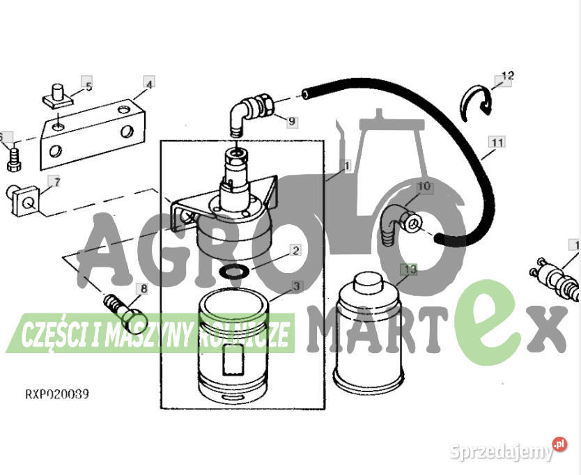 MCB080 MCRE556468 RE556468 RE33636 ETHER Wichrów sprzedam