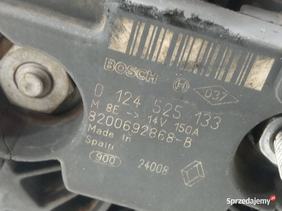 ALTERNATOR 8200692868B 25 DCI Opel Vivaro I