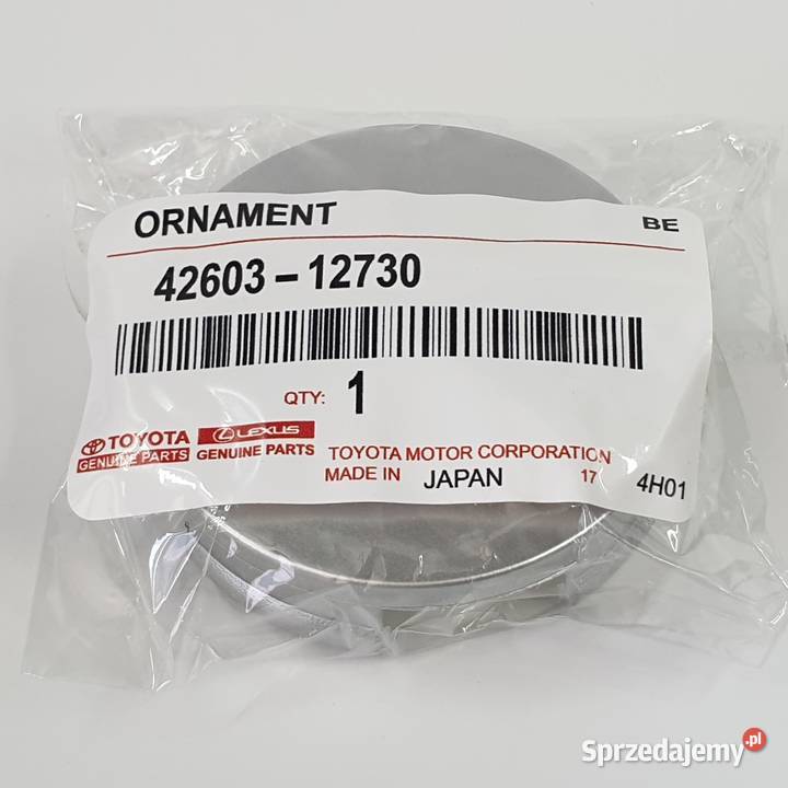 dekielki TOYOTA 62mm ASO dekle 4 srebrne Bełchatów