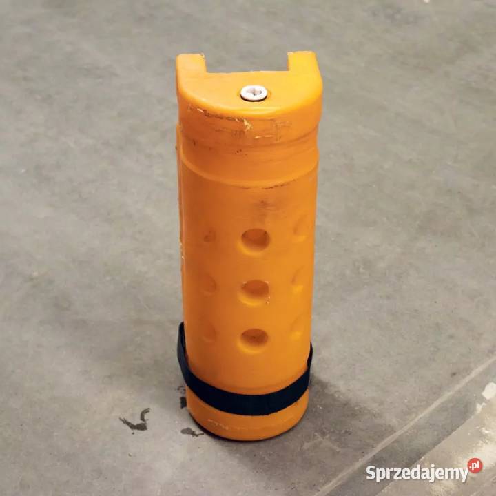 Odbojnica czołowa słupów regałowych H47 Tworzywo