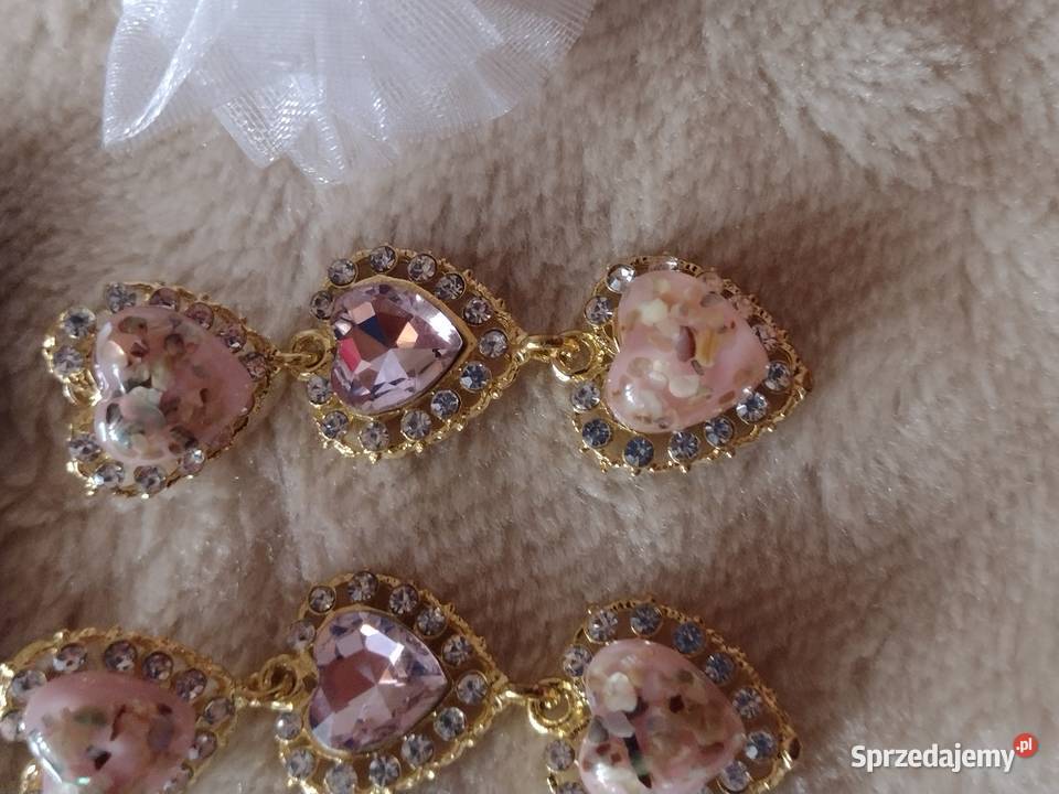 Ekskluzywne długie kolczyki wieczorowe z Londynu Dodatki Kraków