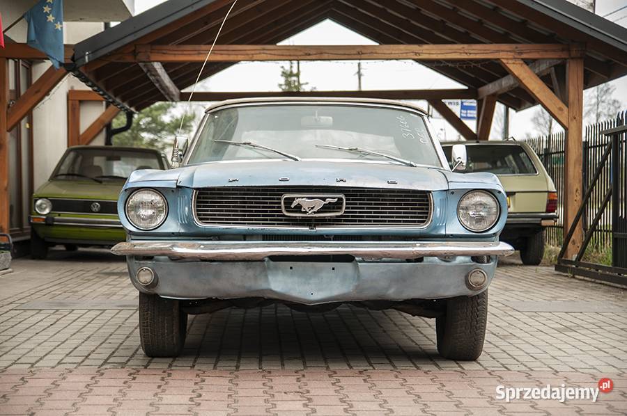 MUSTANG 1966 I GENERATION 6 CYLINDRÓW 33L CABRIO manualna Ford Warszawa