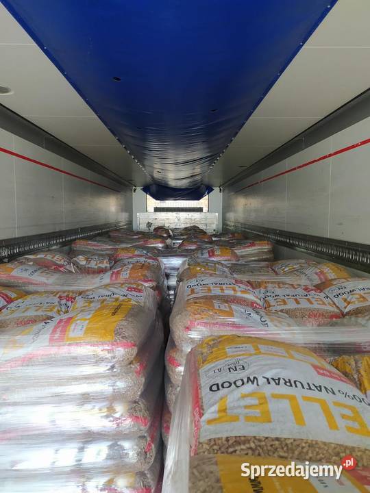 Pellet 100 sosnowy worki 15 klasa A1 certyfikat Rybnik