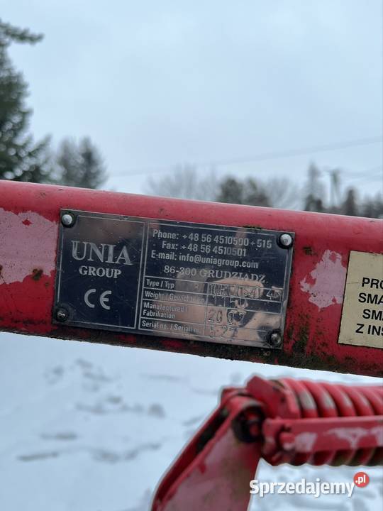 Pług UNIA TUR 5 SKIB 41 NONSTOP 2007r kverneland Pługi sprzedam