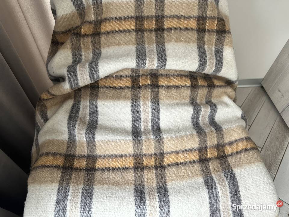 Koc pled Wooltex 100 wełny r170x200