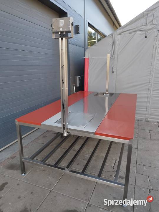 Stół do produkcji kebaba wbudowane dwie wagi małopolskie Wieliczka