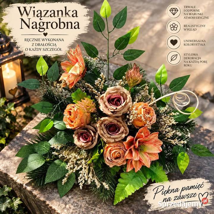 Stroiki wiązanki wszystkich świętych łódzkie Zgierz