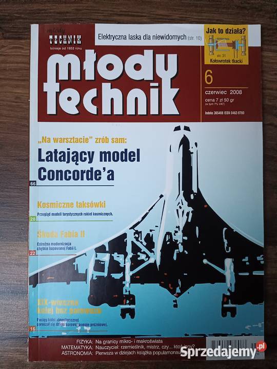 Młody Technik 062008 czerwiec Pozostałe Zbylitowska Góra sprzedam