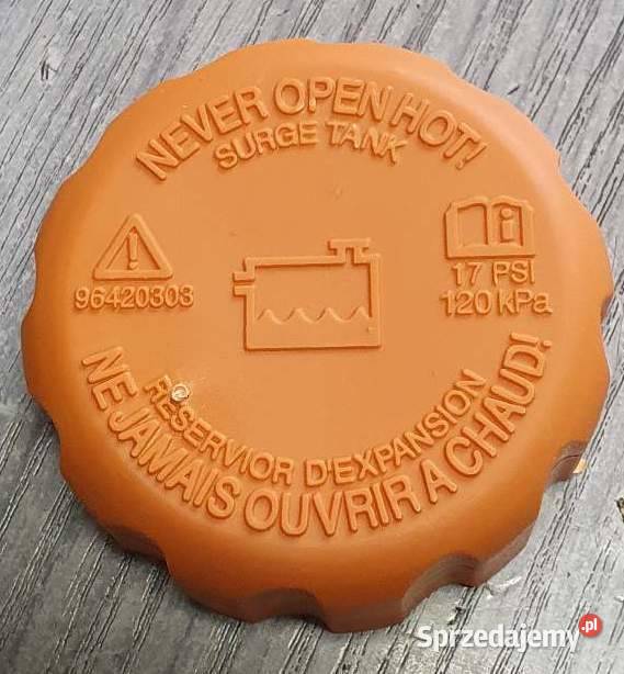 Korek zbiornika wyrównawczego Epica Aveo Leganza Szczecin