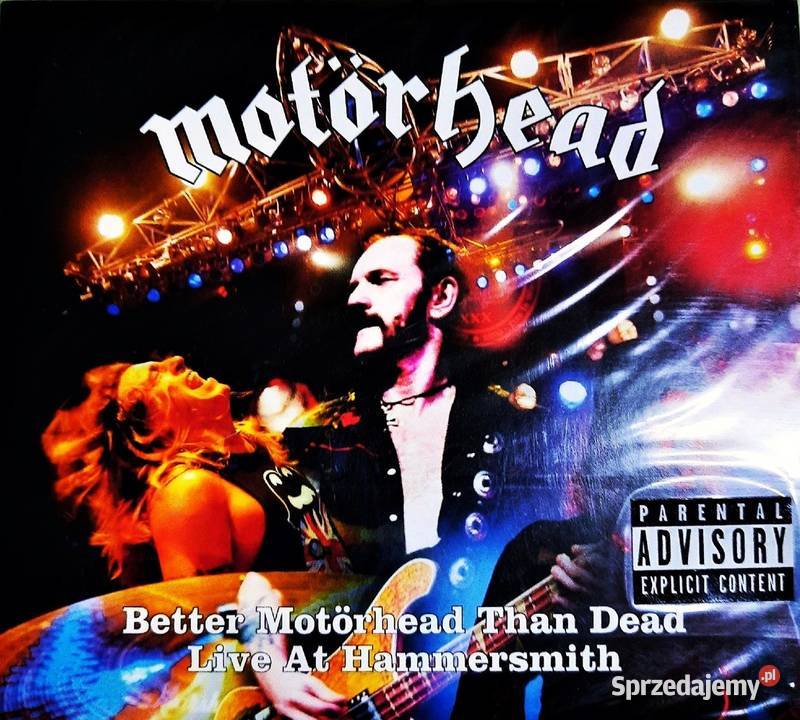 Podwójny Album 2X CD Koncert Zespołu MOTORHEAD mazowieckie Warszawa
