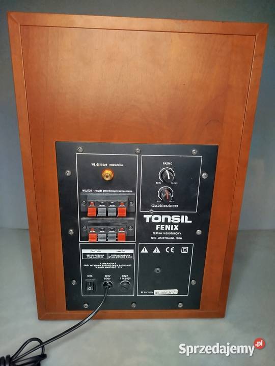 Aktywny Subwoofer Tonsil FENIX 100W Zgierz