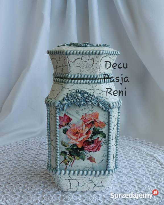 Zdobienie przedmiotów techniką decoupage Dąbrowa Górnicza