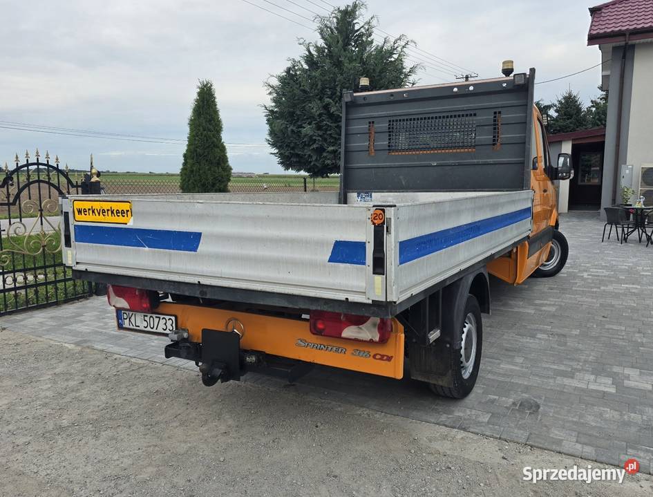 Mercedes Sprinter 906 2 7 Cdi Doka Skrzynia 170KM Brudzeń Duży