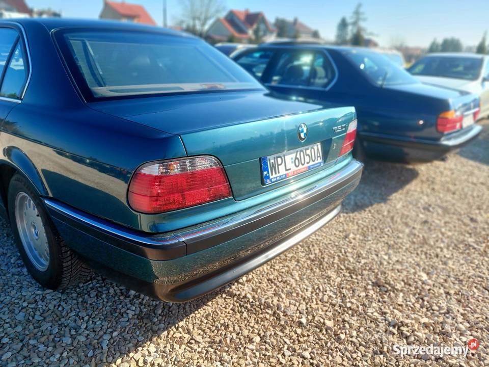Piękne BMW 730i w manualu z vinu grubym serwisie Płock