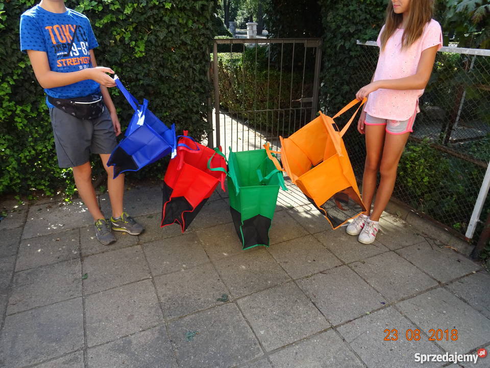 Torby składane wielokrotnego użytku