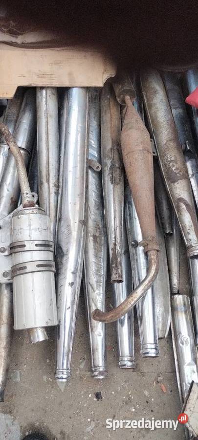 Tłumiki do motocykli z epoki PRL Nowy Sącz sprzedam