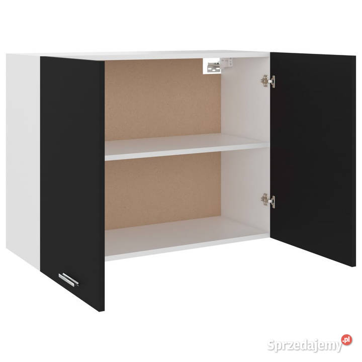 Szafka wisząca czarna 80x31x60 materiał mazowieckie Warszawa