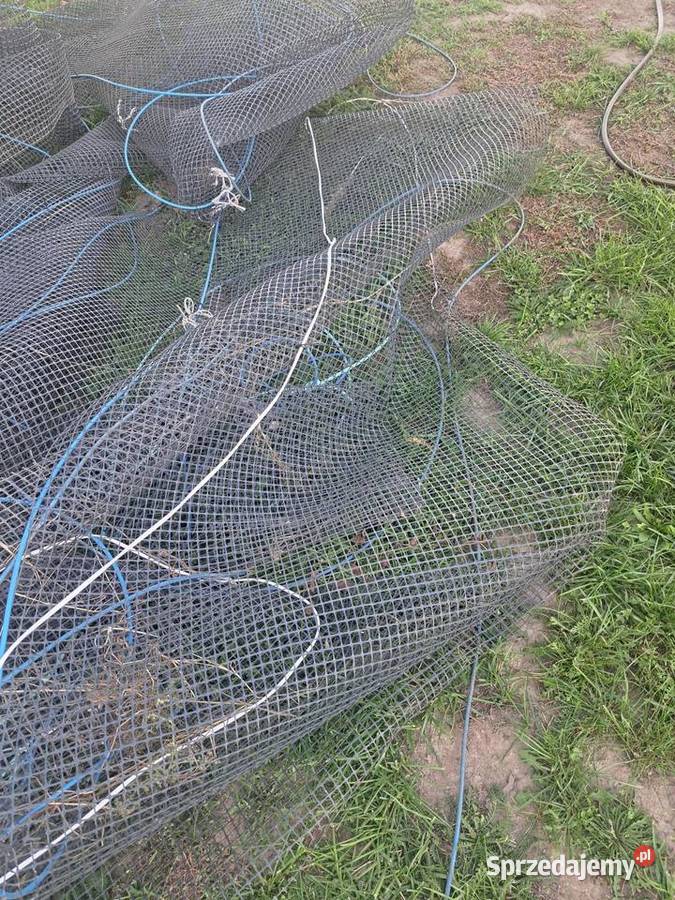 Siatka plastikowa z demontarzu Steniatyn-Kolonia