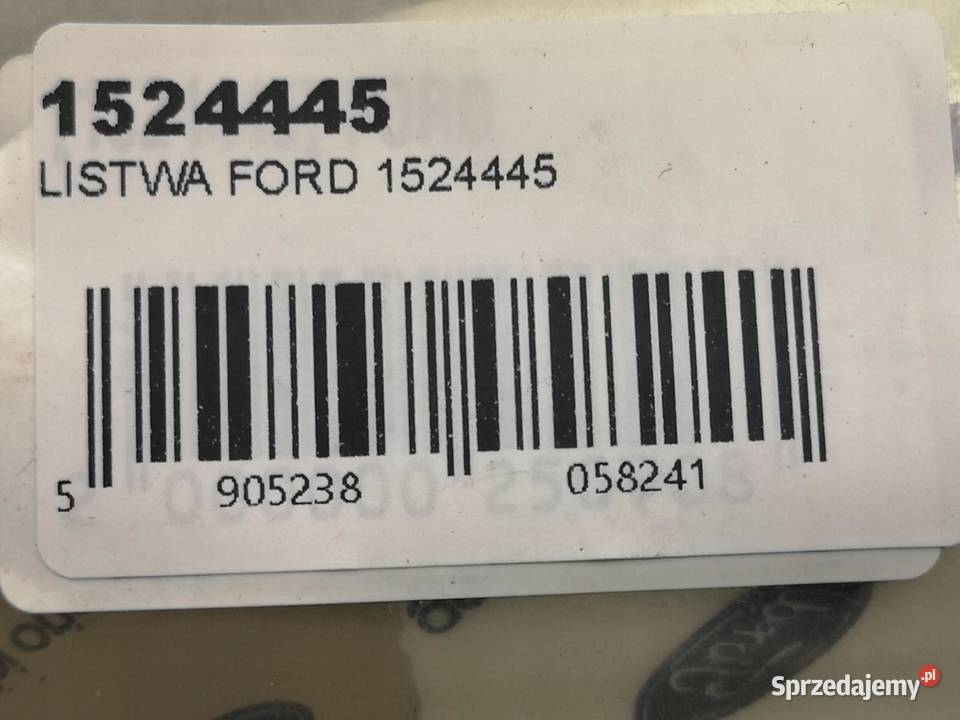USZCZELKA SZYBY DRZWI LEWY TYŁ FORD KUGA 0812 lubelskie