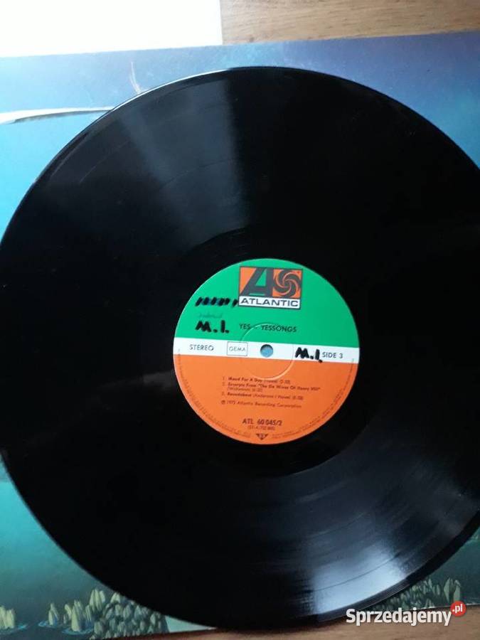 YES Yessong LIVE 3 LP 1973 Rzeszów