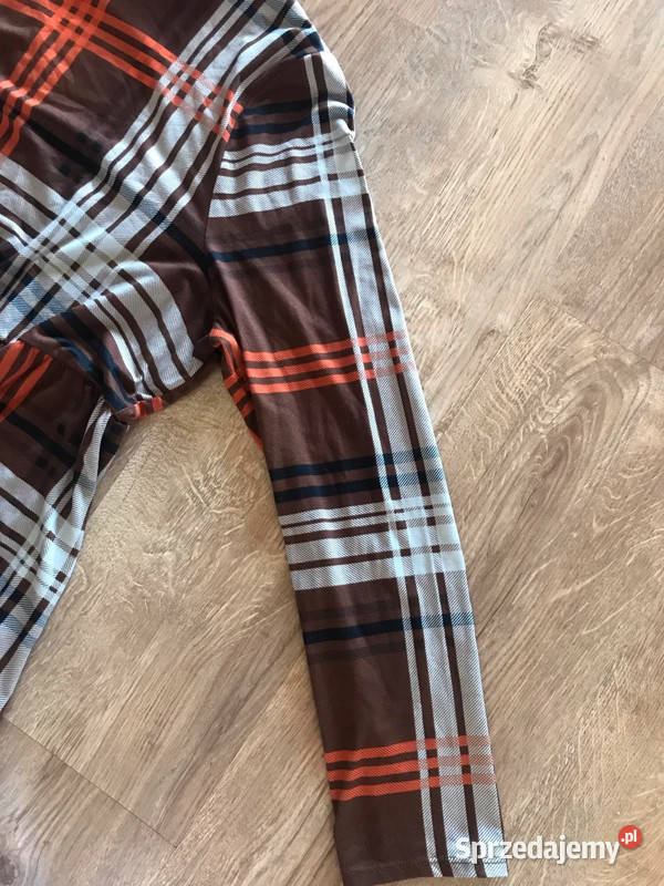 Sukienka w kratkę 4850 podlaskie