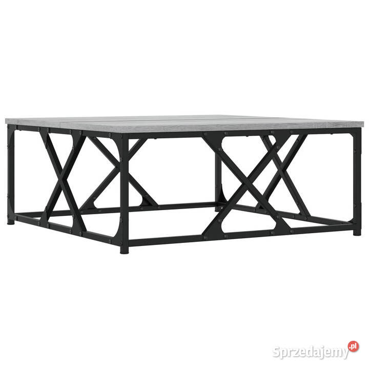 Stolik kawowy szary dąb sonoma 70x70x30 WM835372 Warszawa