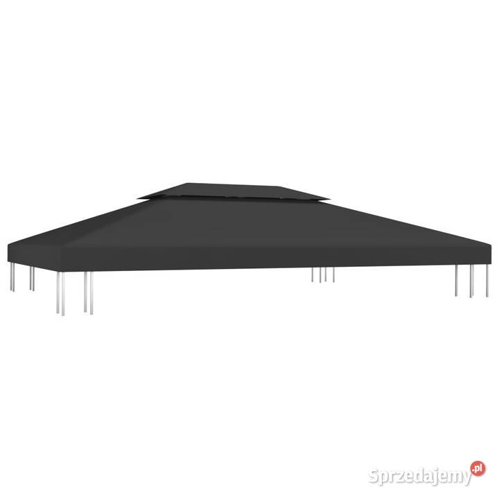 2poziomowe zadaszenie altany 310 gm 4x3 m czarne Warszawa sprzedam