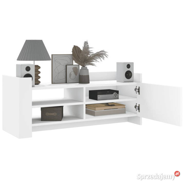 Szafka pod TV biała 100x35x40 materiał mazowieckie Warszawa