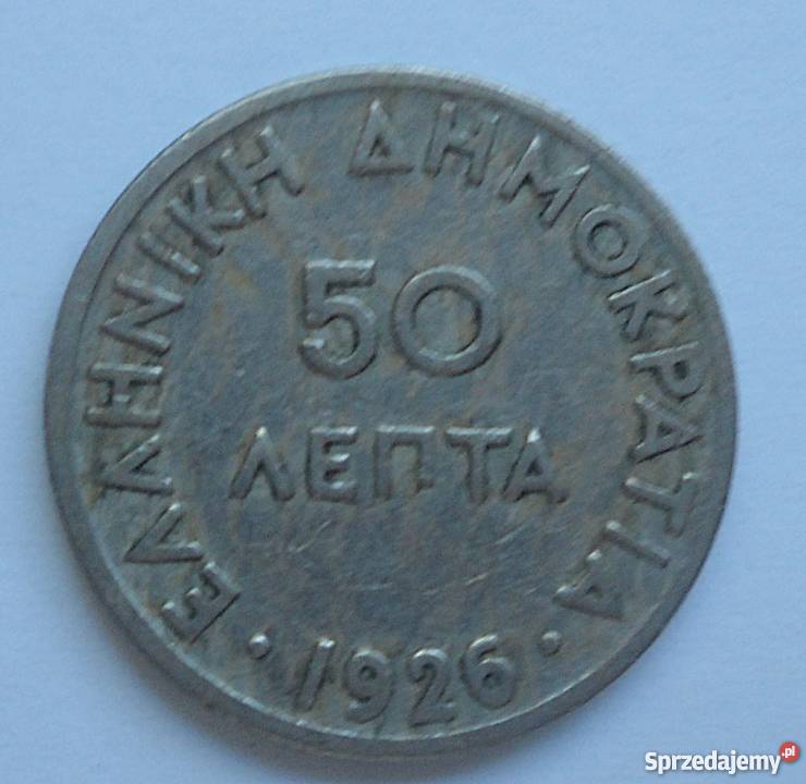 GRECJA50 LEPTA1926 r Kolekcje Legionowo