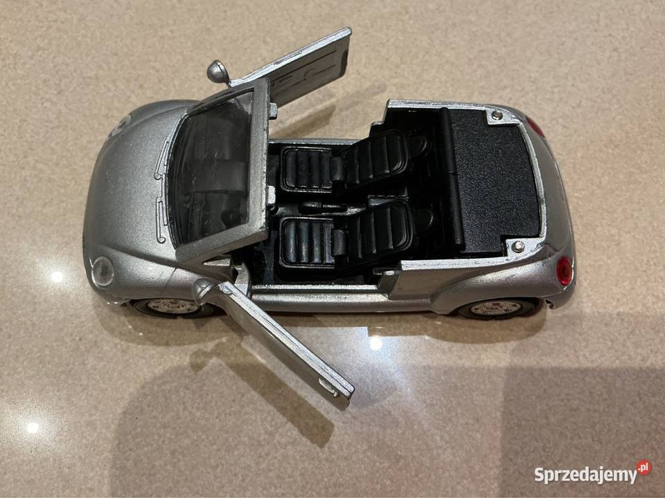 Autko Metalowe Volkswagen Srebrny Nowa Sól