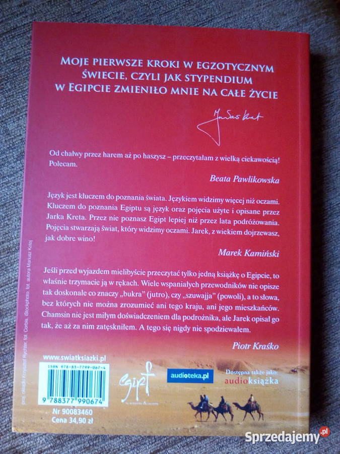 Mój Egipt Jarosław Kret Rok wydania 2011 Mielno