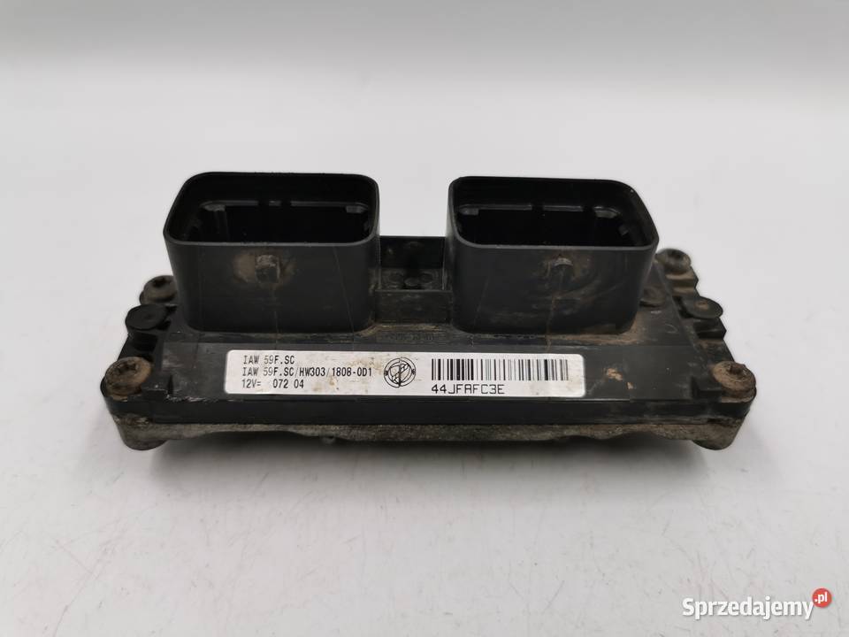 Sterownik Silnika Fiat Doblo 12 8v 55181155 IAW Układ elektryczny mazowieckie