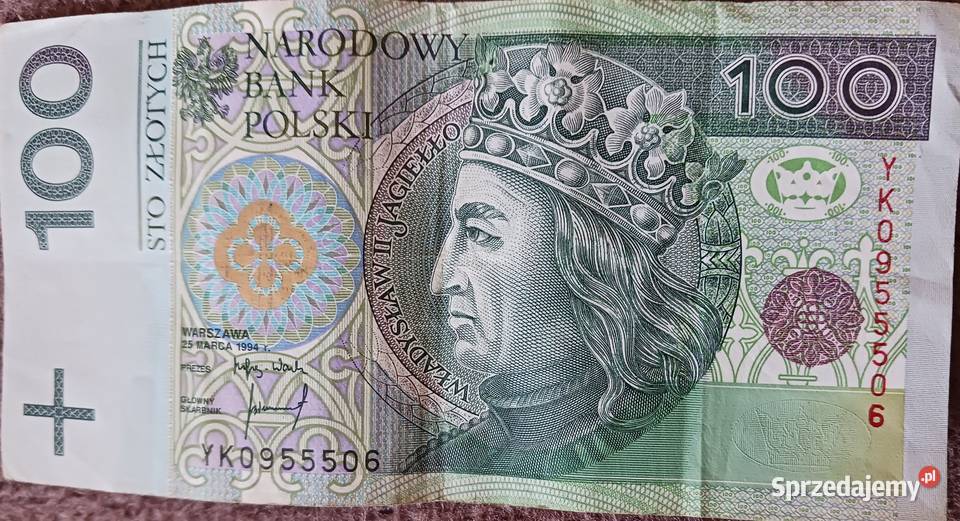 Władysław II Jagiełło 1994 r seria zastępcza Konin