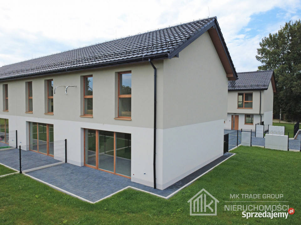 Dwupoziomowe 84m2 ogródek 2 miejsca postojowe 10330zł/m2 Niepołomice